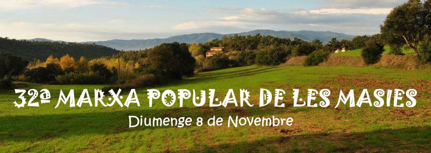 32ª Marxa Popular de les Masies